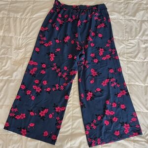 Torrid Floral Wide Leg Pants, Size 1X